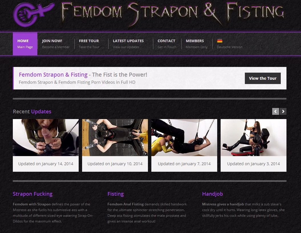 Femdom Male Anal Fisting - Femdom Strapon & Fisting | Fetish Bank Blog