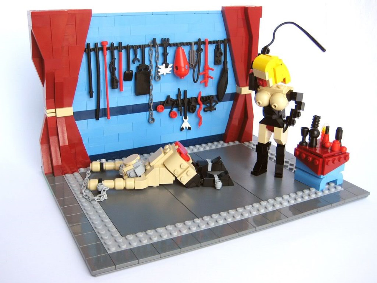 Lego Bondage Porn - LEGO: Femdom Edition | Fetish Bank Blog